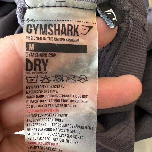 Gymshark Power Dry Seamless Leggings Core Gray Leggings Size M - Picture 5 of 6